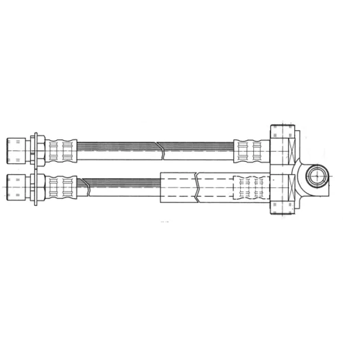 Brzdová hadica CEF 511155