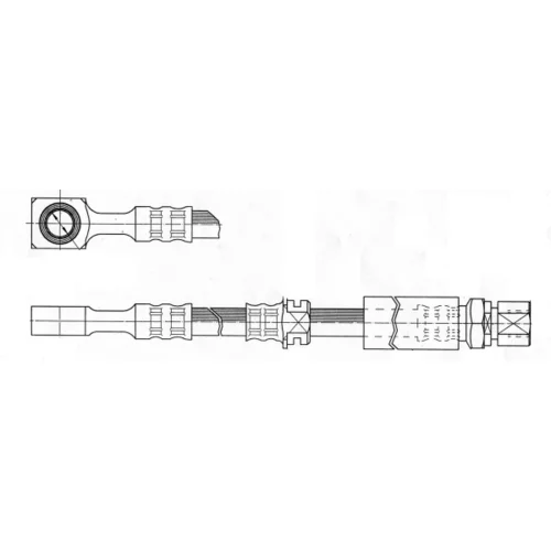 Brzdová hadica 511563 /CEF/