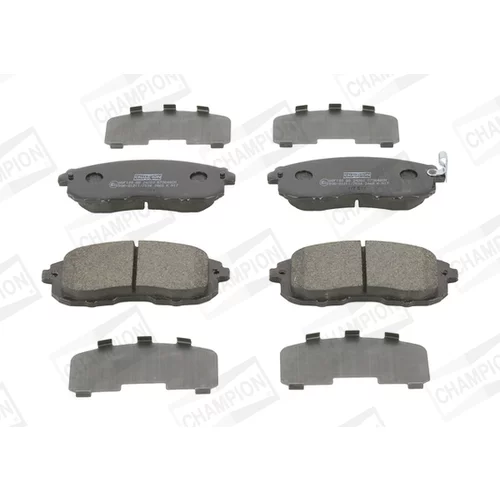 Sada brzdových platničiek kotúčovej brzdy CHAMPION 573646CH