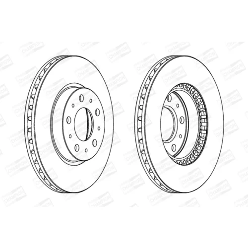 Brzdový kotúč 561866CH /CHAMPION/ - obr. 2