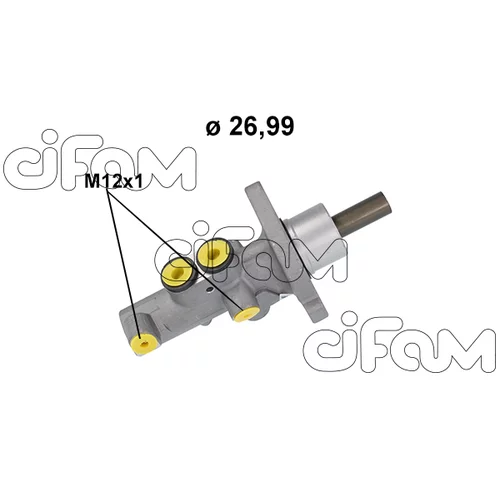 Hlavný brzdový valec CIFAM 202-1218