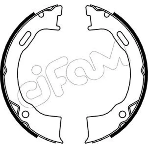 Sada brzd. čeľustí parkov. brzdy CIFAM 153-146