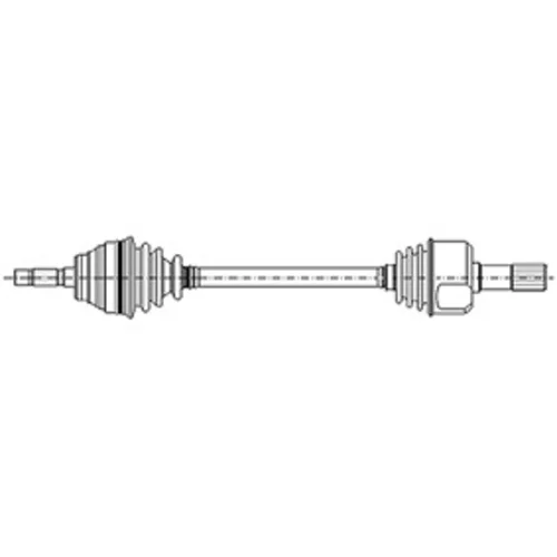 Hnací hriadeľ 655-1017 /CIFAM/ - obr. 1