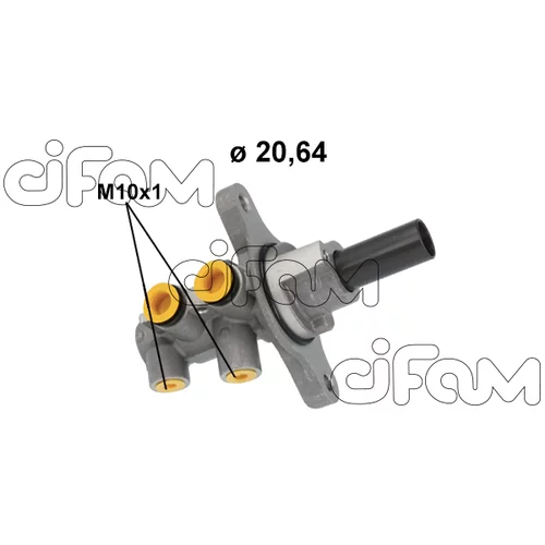 Hlavný brzdový valec CIFAM 202-1232