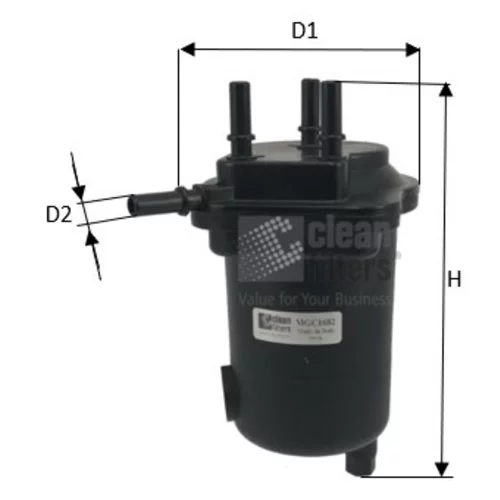 Palivový filter CLEAN FILTERS MGC1682