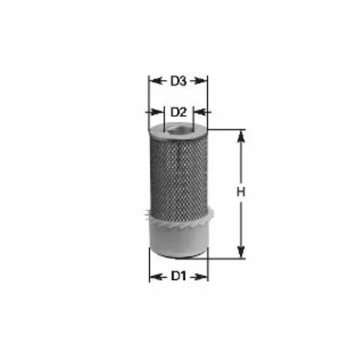 Vzduchový filter CLEAN FILTERS MA 563