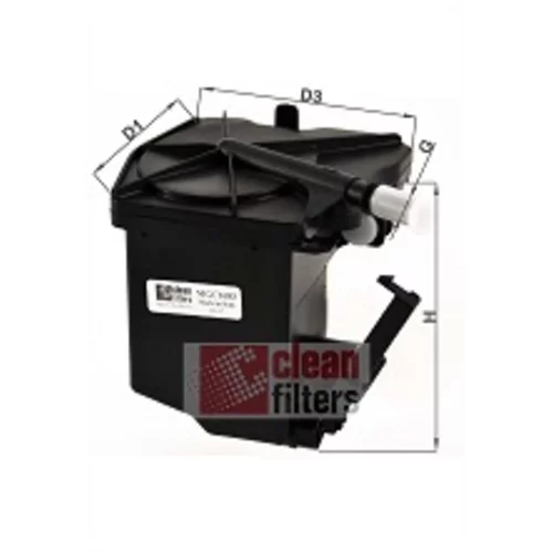 Palivový filter CLEAN FILTERS MGC1683