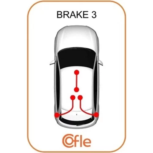 Ťažné lanko parkovacej brzdy 92.1.ME036 /COFLE/ - obr. 1