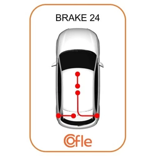 Ťažné lanko parkovacej brzdy 92.491.11 /COFLE/ - obr. 1