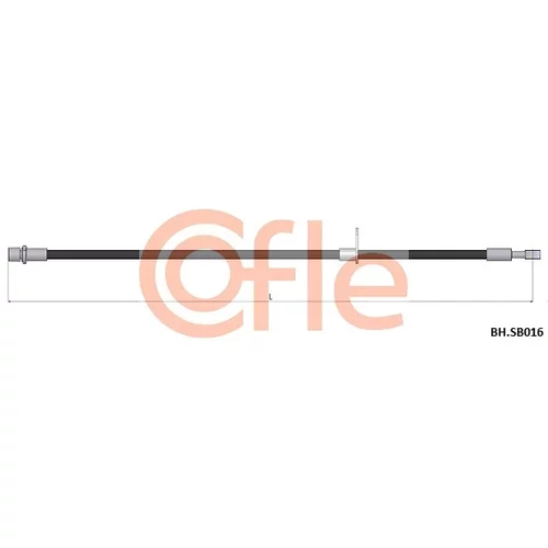 Brzdová hadica COFLE 92.BH.SB016