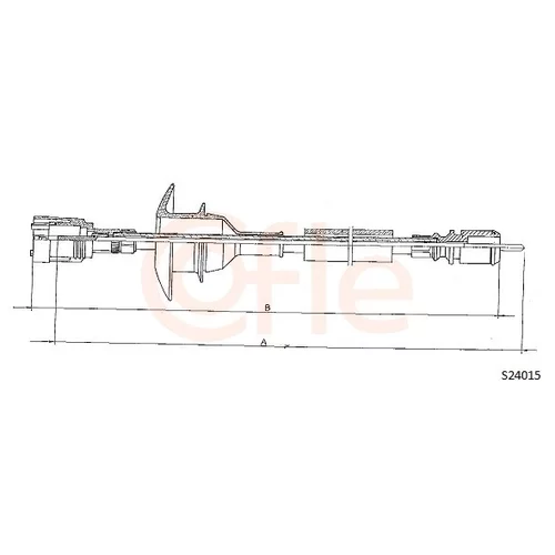 Hriadeľ tachometra COFLE 92.S24015