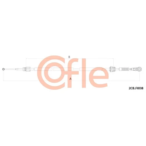 Lanko ručnej prevodovky COFLE 2CB.FI038