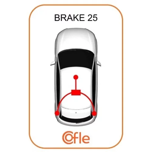 Ťažné lanko parkovacej brzdy 92.11.5845 /COFLE/ - obr. 1