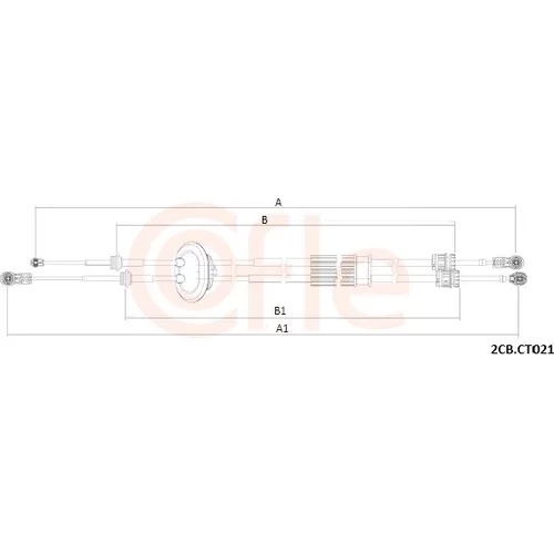 Lanko ručnej prevodovky COFLE 92.2CB.CT021