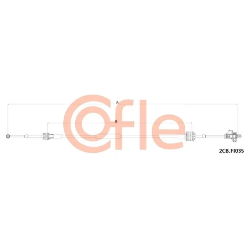Lanko ručnej prevodovky COFLE 92.2CB.FI035
