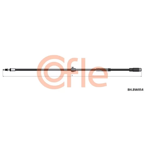 Brzdová hadica COFLE 92.BH.BW054