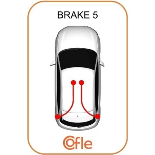 Ťažné lanko parkovacej brzdy 92.1.KI021 /COFLE/ - obr. 1