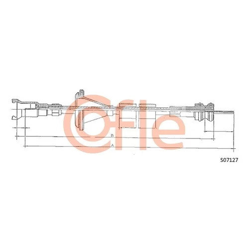 Hriadeľ tachometra COFLE 92.S07127