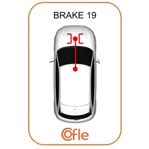 Ťažné lanko parkovacej brzdy 10.5173 /COFLE/ - obr. 1