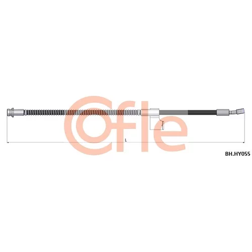 Brzdová hadica COFLE 92.BH.HY055
