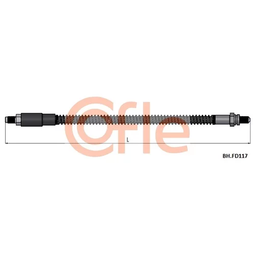 Brzdová hadica COFLE 92.BH.FD117