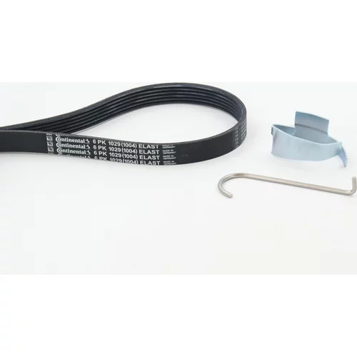 Ozubený klinový remeň - Sada CONTINENTAL - CONTITECH 6PK1029 ELAST T1