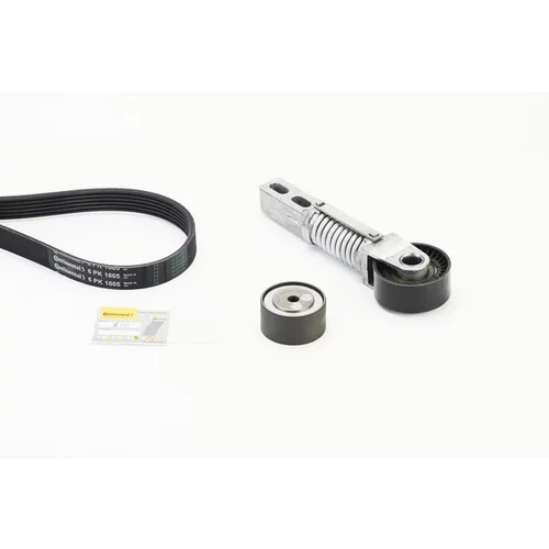 Ozubený klinový remeň - Sada CONTINENTAL - CONTITECH 6PK1605K1