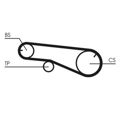 Ozubený remeň CT1141 (CONTINENTAL - CONTITECH) - obr. 1