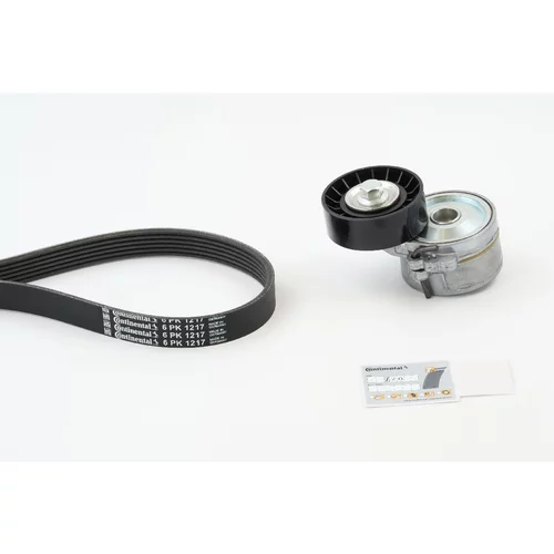Ozubený klinový remeň - Sada CONTINENTAL - CONTITECH 6PK1217K1