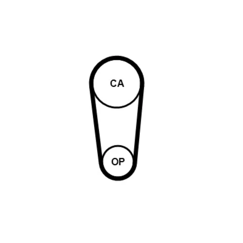 Ozubený remeň CT1246 (CONTINENTAL - CONTITECH) - obr. 1