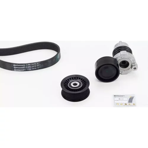 Ozubený klinový remeň - Sada CONTINENTAL - CONTITECH 7PK1570K2
