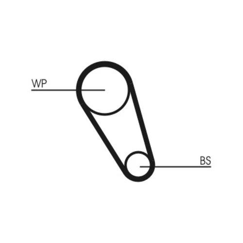 Vodné čerpadlo + sada ozubeného remeňa CT1185WP1 (CONTINENTAL - CONTITECH) - obr. 1
