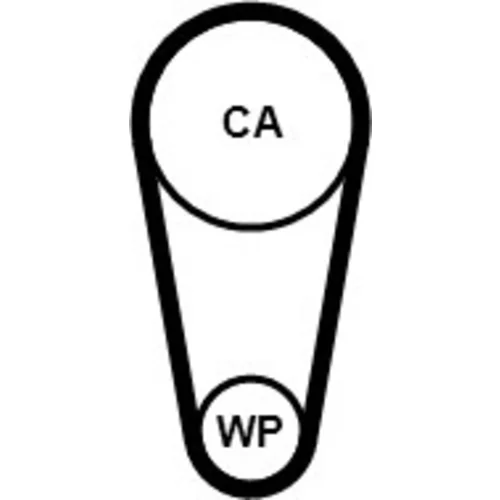 Vodné čerpadlo + sada ozubeného remeňa CONTINENTAL - CONTITECH CT1248WP1