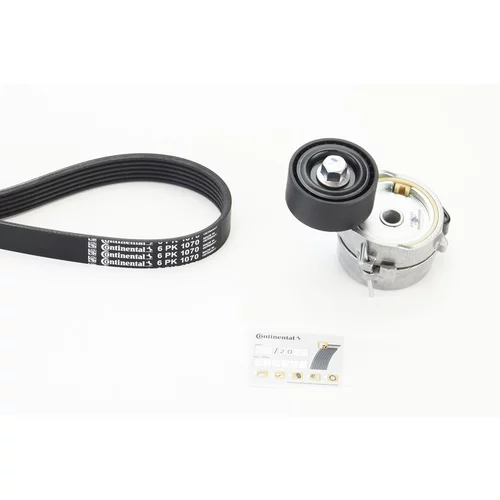 Ozubený klinový remeň - Sada 6PK1070K5 (CONTINENTAL - CONTITECH)