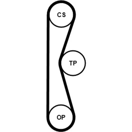 Ozubený remeň CONTINENTAL - CONTITECH CT1262