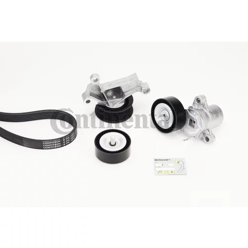 Ozubený klinový remeň - Sada CONTINENTAL - CONTITECH 6PK1502 EXTRA K2