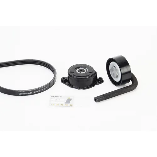 Ozubený klinový remeň - Sada CONTINENTAL - CONTITECH 4PK970K1