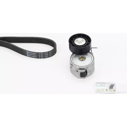 Ozubený klinový remeň - Sada CONTINENTAL - CONTITECH 6PK1205K3