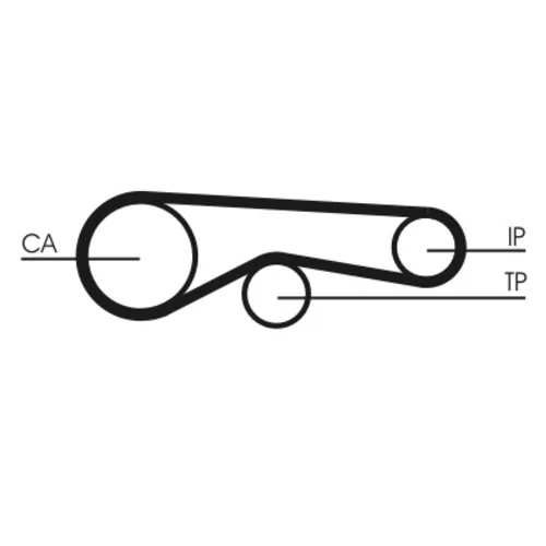 Sada ozubeného remeňa CT1239K1 (CONTINENTAL - CONTITECH) - obr. 1
