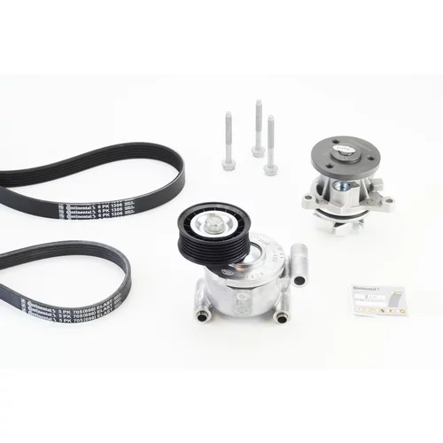 Vodné čerpadlo + sada klinového remeňa 6PK1306WP2 (CONTINENTAL - CONTITECH)