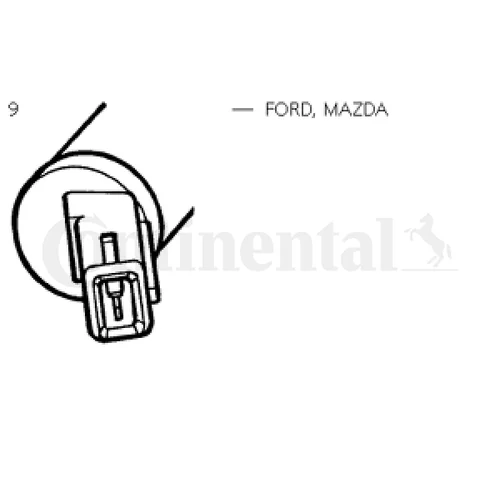 Čerpadlo ostrekovača skiel X10-729-002-005 /VDO/ - obr. 1