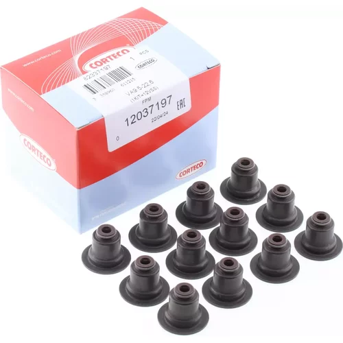 Sada tesnení drieku ventilu CORTECO 12037197
