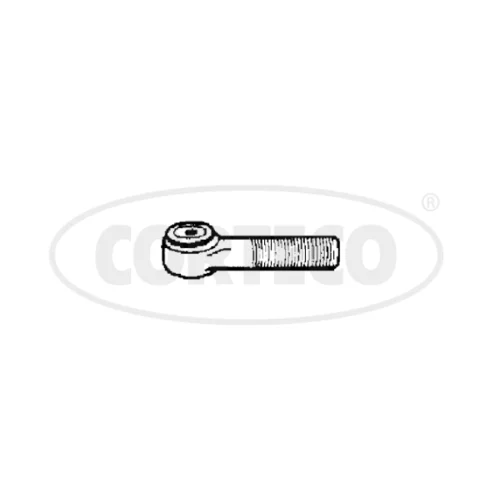 Hlava/čap spojovacej tyče riadenia CORTECO 49401006