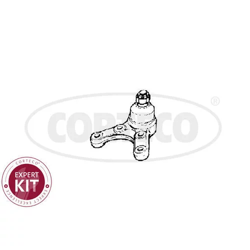 Zvislý/nosný čap CORTECO 49395988