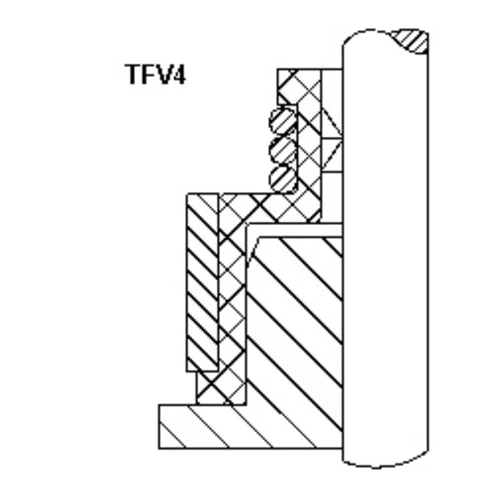 Sada tesnení drieku ventilu CORTECO 49125045