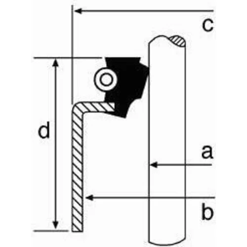 Tesniaci krúžok drieku ventilu Corteco 49180058