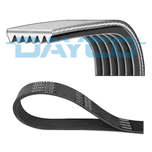Ozubený klinový remeň DAYCO 6PK2200