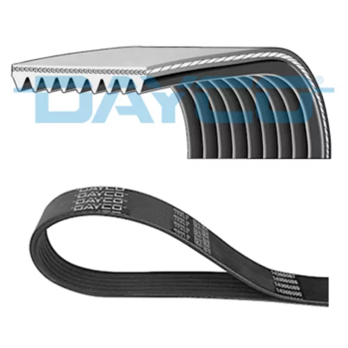Ozubený klinový remeň DAYCO 9PK1550HD