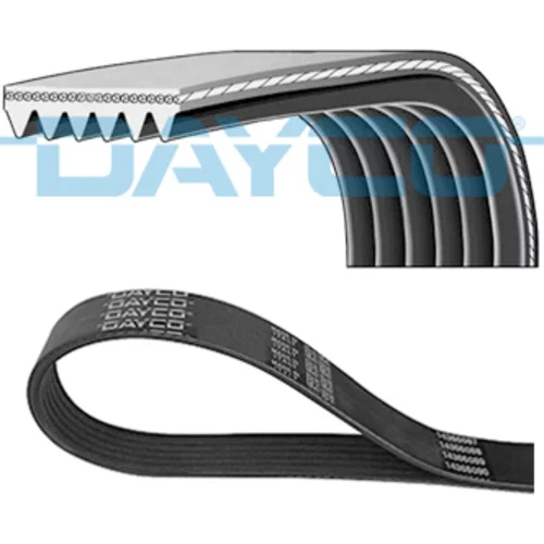 Ozubený klinový remeň DAYCO 6PK1196H