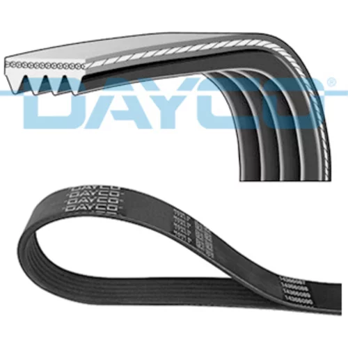 Ozubený klinový remeň DAYCO 4PK827EE